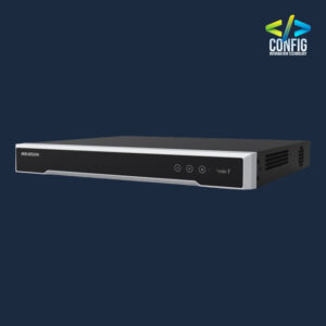 HIKVISION 16CH Network Video Recorder - 160Mbps Bit Rate Input Max (up to 16-ch IP video), 2 SATA interfaces, 380 1U case, alarm I/O: 4/1(optional) - AcuSense