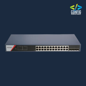 HIKVISION 24 Port Gigabit Smart POE Switch - high power 370 W.