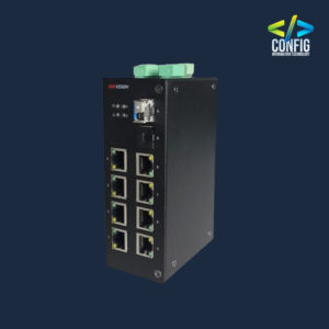 Hikvision 100M 8-Port Network Optical Fiber Receiver + POWER SUPPLY 48V 3.13A,150 W