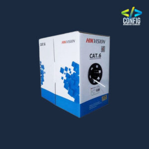 HIKVISION CAT6 White UTP Cable (305m per box ) ,24AWG    UL Listed certifcate - FLUKE Test Pass -  Test Report