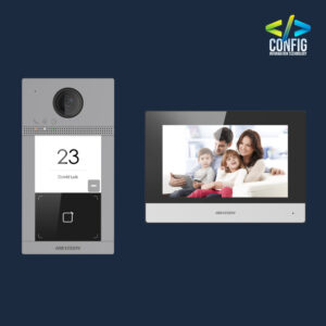 IP video intercom kit DS-KV8113-WME1 x1 & DS-KH6320-WTE1 x1 with out switch - outdoor and indoor unit built in Wireless