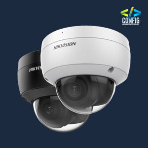 HIKVISION 4MP IR VF Dome Network Camera 2.8 to 12mm Varifocal motorized lens .