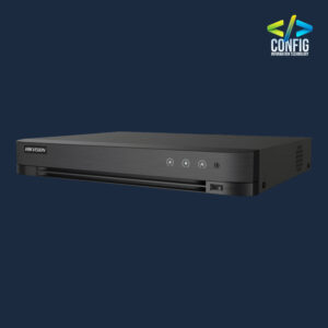 HIKVISION 16-ch 1080P 1U H.265 AcuSense DVR, 1 SATA