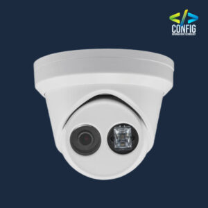 6 MP WDR Fixed Turret Network Camera with Build-in Mic.2.8mm