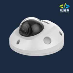 HIKVISION 6MP EXIR Mini Dome Network Camera, Fixed 2.8mm Lens Support MIC . 