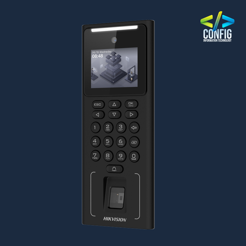 Config Information Technology شركة سعودية متخصصة في الحلول التقنية ومجالات الأنظمة الأمنية_نحن متخصصون في مجالات الأنظمة الأمنية_تركيب كاميرات المراقبة_انتركم_سنترالات_حلول الشبكات_بوابات العبور الامنية والتفتيش للأفراد والسيارات_أنظمة السلامة_أنظمة المنازل الذكية والصوتيات الحديثة ITEM CODE: DS-K1T321EFX Value Series Face Access Terminal 2.4-inch LCD screen, 2 MP lens , Multiple authentication methods, including face, fingerprint, card (EM card), and PIN, etc. Max. 500 faces, 3000 cards, 3000 fingerprints and 150,000 events, Face recognition duration < 0.2 s/User, Supports ISAPI and ISUP 5.0 protocols ,Configuration via the PC web client and mobile web client, Supports wiring with secure door control unit or card reader via RS-485 ITEM CODE: DS-K1T321EFX Value Series Face Access Terminal 2.4-inch LCD screen, 2 MP lens , Multiple authentication methods, including face, fingerprint, card (EM card), and PIN, etc. Max. 500 faces, 3000 cards, 3000 fingerprints and 150,000 events, Face recognition duration < 0.2 s/User, Supports ISAPI and ISUP 5.0 protocols ,Configuration via the PC web client and mobile web client, Supports wiring with secure door control unit or card reader via RS-485 - Image 4