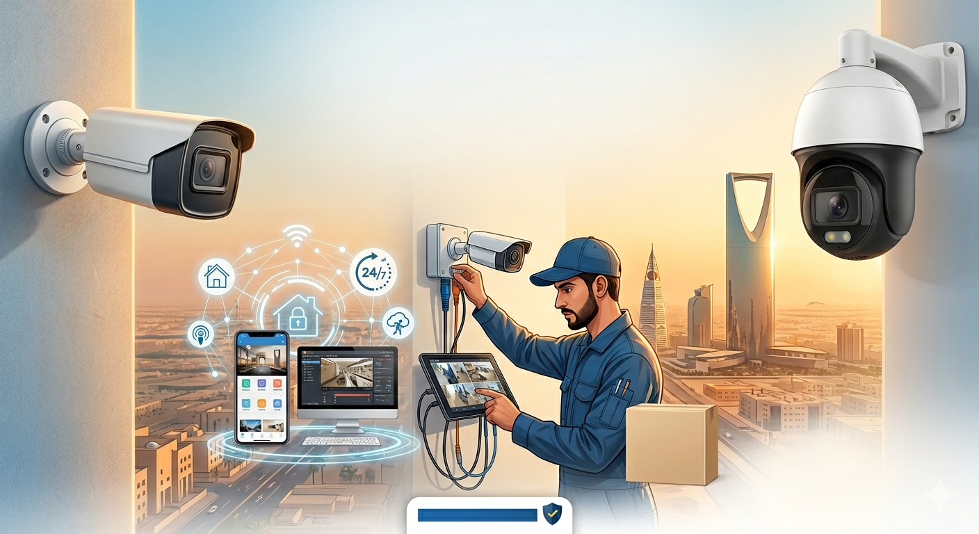 تركيب كاميرات مراقبه الرياض
