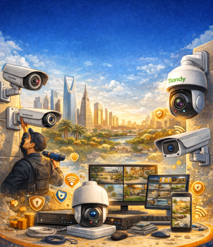 تركيب كاميرات مراقبه الرياض